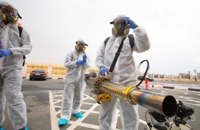 الجامعة القاسمية تعقم كافة مبانيها وقاعات الدراسة