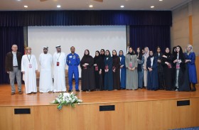 جامعة زايد تستقبل رائد الفضاء هزاع المنصوري