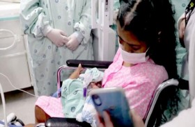 مصابة بكورونا تلد وهي في غيبوبة