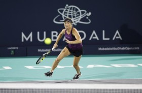 اللاتفية «يلينا» تفوز على الأمريكية «كولينز» في ثاني أيام «مبادلة أبوظبي المفتوحة للتنس» 