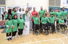 خورفكان يتوج بكأس «البارالمبية» لرفعات القوة