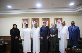 غرفة رأس الخيمة والسفير النمساوى يبحثان آفاق التعاون الاقتصادي 