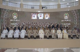 ولي عهد الشارقة يشهد حفل تخريج فوجين من طلبة الدكتوراة والماجستير بأكاديمية العلوم الشرطية