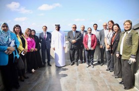 سفيرة الثقافة العربية تزور مكتبة الاسكندرية 