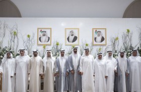 حامد بن زايد ونهيان بن مبارك وخليفة بن طحنون يحضرون أفراح الهاملي والرميثي في أبوظبي