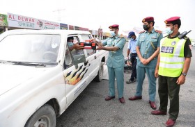 شرطة رأس الخيمة تطلق (صيف مروري آمن)