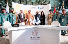 محمد بن راشد ومحمد بن زايد يشهدان توقيع اتفاقيتين بين إكسبو ووزارتي الداخلية والدفاع 