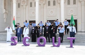 جامعة الشارقة تكرم قادة وجوالة وشابات الجامعة الممثلين للوفد الرسمي للإمارات في «لقاء تبادل الثقافات والحضارات»