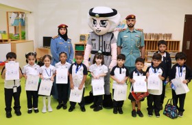 شرطة الفجيرة تطلق مبادرة أهلاً مدرستي بمشاركة العريف صالح