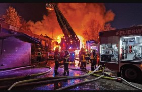 حريق يلتهم متنزهاً شهيراً وخسائر بالملايين