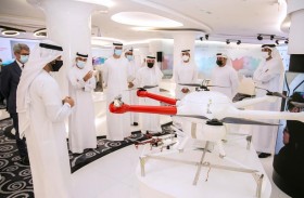 بالهول والعلماء يطلعان على المشاريع الناشئة لرواد أعمال المستقبل من طلبة كليات التقنية