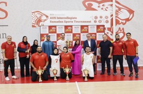 الشيخة بدور القاسمي تحتفي بالفائزين في بطولة رمضان الرياضية في أميركية الشارقة