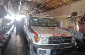 الهلال الأحمر الإماراتي يدعم جهود إطفاء حرائق الغابات في سوريا