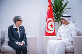 عبدالله بن زايد يلتقي رئيسة الحكومة التونسية على هامش COP27 في شرم الشيخ 