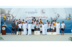 محمل «أبوظبي البحرية» يفوز بالسباق الختامي لبرنامج «النوخذة الصيفي»