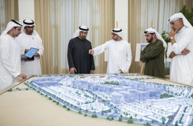 رئيس الدولة يطلع على مشروع إستاد نادي الجزيرة الجديد