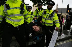 الشرطة البريطانية توقف العشرات من أنصار «بالستاين أكشن» 