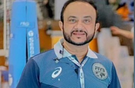 الدولي حامد الروسي يشارك في تحكيم دوري الأمم للكرة الطائرة في تركيا وأميركا