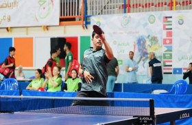 196 لاعبا ولاعبة من 29 دولة يشاركون في بطولة الإمارات الدولية لكرة الطاولة