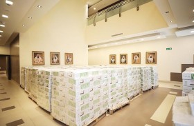 شحنة مساعدات من خيرية زايد تحوي تمورا تصل إلى موسكو