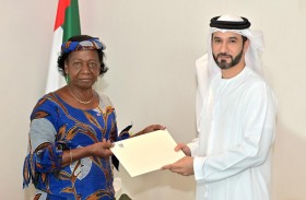 الخارجية  تتسلم نسخة من أوراق اعتماد سفيرة الكونغو الديمقراطية 