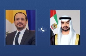 رئيس الدولة والرئيس القبرصي يبحثان  هاتفياً علاقات البلدين والتطورات الإقليمية