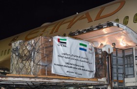 الإمارات ترسل إمدادات طبية عاجلة إلى سيراليون