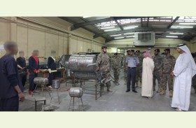 وكيل دائرة القضاء في أبوظبي يتفقد سير العمل في المنشآت العقابية والإصلاحية