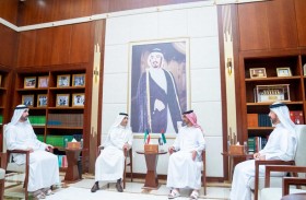 ولي عهد عجمان يستقبل القنصل الكويتي