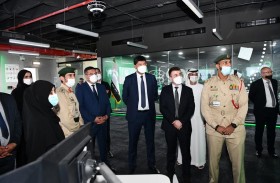 وفد من وزارة داخلية أوزبكستان يطلع على أنظمة أمن المطارات دبي ومركز الاتصال 901 