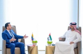 عمار بن حميد يستقبل سفير فنزويلا