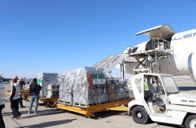 طائرة إمدادات طبية إماراتية إلى اللبنانيين اللاجئين في سوريا والسوريين العائدين