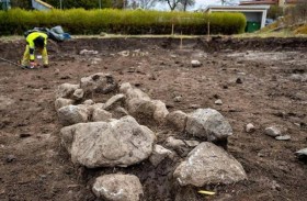 اكتشاف مقابر فايكنغ في السويد