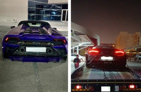 شرطة دبي تحجز مركبتين بسبب سلوك استعراضي خطير 