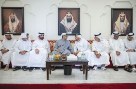 منصور بن زايد يعزي في وفاة عائشة بنت حمد العرياني