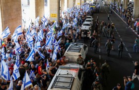 تظاهرة جديدة في إسرائيل رفضاً لتعديل النظام القضائي 