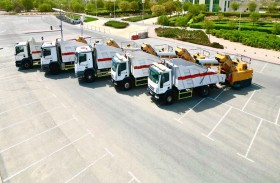 5 مركبات جديدة تدخل الخدمة ضمن أسطول بلدية دبي لنظافة الطرق الرئيسة والسريعة