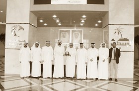 هيئة مكتب المجلس الاستشاري لإمارة الشارقة تزور مبنى قناة الوسطى وتشيد برسالتها الإعلامية  