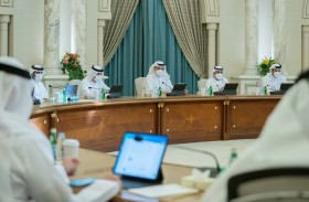 ولي عهد الشارقة يترأس اجتماع المجلس التنفيذي