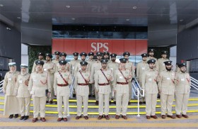 اللواء علي غانم يطلع على إنجازات مركز شرطة المرقبات