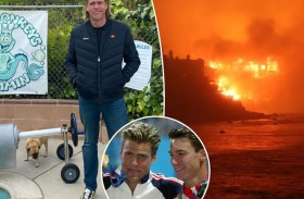 بطل أولمبي يضحي بميدالياته لإنقاذ كلبه 