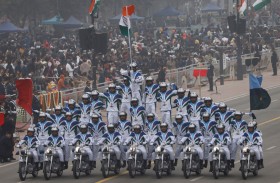 الهند تستعرض جيشها في موكب يوم الجمهورية 