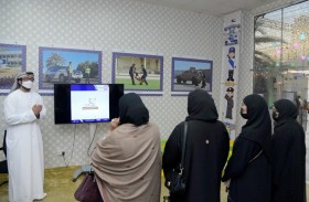 جناح شرطة أبوظبي يستقطب زوار مهرجان الشيخ زايد