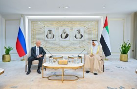 صقر غباش يستقبل نائب رئيس مجلس الدوما الروسي ويؤكد على عمق العلاقات الثنائية بين البلدين