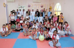 ختام الأنشطة الصيفية لمفوضية كشافة العين