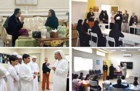 وفد  بيئي برئاسة الدكتورة نجاة صليبا، الحائزة على جائزة أفضل امرأة في العلوم في أفريقيا والشرق الأوسط يزور مؤسسات الشيخ محمد بن خالد آل نهيان الثقافية والتعليمية