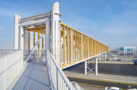 «طرق دبي» تفتتح جسرين للمشاة لرفع مستوى السلامة المرورية