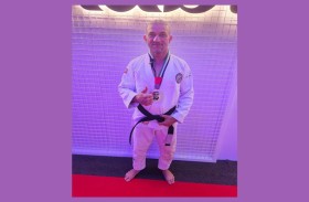 حصد الفضية في «عالمية أبوظبي».. الكعبي.. «بطل وحكم» جوجيتسو