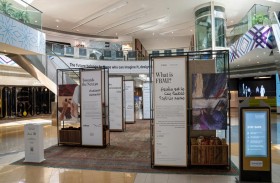 مبادرة فاطمة بنت محمد بن زايد تنظم معرضا فنيا بعنوان نحو الخمسين عاما القادمة