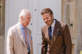 الملك تشارلز يعين ديفيد بيكهام سفيراً لمؤسسته الخيرية